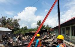 Empat Kantin di MTsN 3 Rohul Habis Dilalap Api